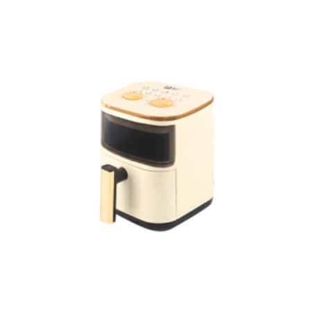 เครื่องทอดอากาศแบบ Dual-Knob ขนาด 6 ลิตรที่มองเห็นได้